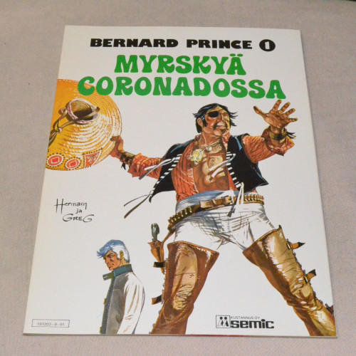 Bernard Prince 1 Myrskyä Coronadossa